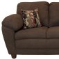 Java Fabric Modern Sofa & Loveseat Set w/Optional Chairs