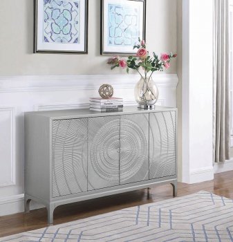 950837 Accent Cabinet in Silver by Coaster [CRCA-950837]