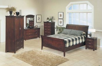 Dark Cherry Bedroom [AMBS-67-8430]