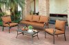 Bonquesha I Outdoor Patio CM-OS2501 4Pc Set in Brown