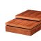 Mellow Square Motion Walnut Coffee Table w/Storage by Whiteline