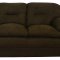 6300 Lisa Sofa & Loveseat Set in Bulldozer Java by Chelsea