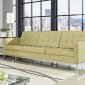 Loft Wool Sofa in Green by Modway w/Options