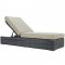 Summon Outdoor Patio Chaise EEI-1876 Choice of Color - Modway