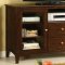 CM5420 Lancaster TV Console in Dark Walnut