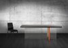 167T Modern Black Glossy Floating Dining Table by VIG