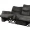 Goby Power Recliner Sofa 9937 in Dark Gray by Homelegance