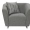 Grayson Sofa in Grey Woven Fabric 506221 by Coaster w/Options