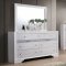 Chrissy 5Pc Bedroom Set CM7552 in White w/Options