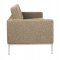 Florence Sofa FS90OTW in Oatmeal Wool by LeisureMod w/Options