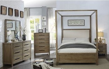 Garland Bedroom Set 5Pc CM7356 in Light Oak w/Options [FABS-CM7356-Garland]