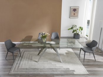 Strata Extension Dining Table by J&M w/Optional Chairs [JMDS-Strata-San Francisco]