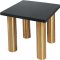 Piper Coffee Table 242 in Black & Gold by Meridian w/Options