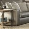 Graphite Polyester Microfiber Modern Sofa & Chair Set w/Options