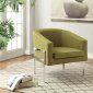 902531 Accent Chair in Green Linen-Like Fabric by Coaster