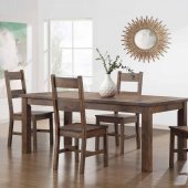 Atlantis Dining Set 5Pc in Walnut by Global