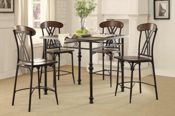 Loyalton 5149-36 Counter Height Dining 5Pc Set by Homelegance [HEDS-5149-36 Loyalton]