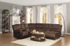 Hankins Motion Sectional Sofa 9669FCP by Homelegance