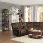 Hankins Motion Sectional Sofa 9669FCP by Homelegance