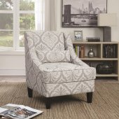 902412 Accent Chair Set of 2 in Fabric by Coaster