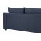 U9196 Sofa & Loveseat Set in Blue Chenille by Global w/Options