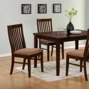 2435-48 Hale Dining Table by Homelegance in Walnut w/Options