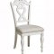 Cinderella Desk & Hutch 1386NW in Antique White by Homelegance