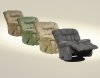 Catnapper Choice of Color Fabric Modern Teddy Bear Recliner