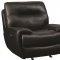 Sartell 601641 Motion Sofa in Black by Coaster w/Options