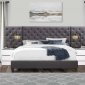 9098 Bedroom by Global w/Optional Bayview White Casegoods