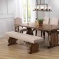 Maurice Dining Set 7Pc 62470 in Antique Oak by Acme w/Options