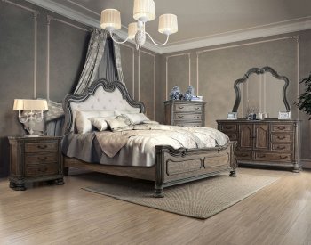 Ariadne CM7662 Bedroom in Rustic Natural Tone w/Options [FABS-CM7662-CM7661 Ariadne]