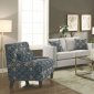 Coltrane Sofa & Loveseat Set 506251 in Putty Fabric by Coaster