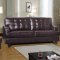 Mellisa Modern Sofa Bonded Leather w/Optional Loveseat & Chair