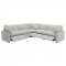 Collins Power Motion Sectional Sofa 609560P Gray Fabric -Coaster