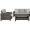 Cloverbrooke Nuvella 4Pc Outdoor Sofa Set P334 by Ashley