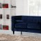 Taylor Sofa 642 in Navy Velvet Fabric w/Optional Items