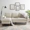 Revive Sectional Sofa in Beige Fabric by Modway