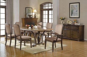 Ogden 62040 Dining Table in Dark Walnut by Acme w/Options [AMDS-62040-Ogden]