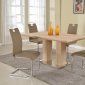 Josephine Dining 5Pc Set in Light Oak by Chintaly