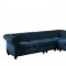 Stanford II Sectional Sofa CM6270TL in Dark Teal w/Options