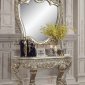 Danae Sofa Table LV01204 in Champagne & Gold by Acme