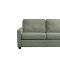 Zenas Sleeper Sofa 57220 in Light Green Fabric by Acme