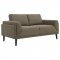 Rilynn Sofa & Loveseat Set 509521 in Brown Fabric by Coaster