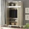 Voeville Double Wardrobe 20991 in Antique Gold by Acme