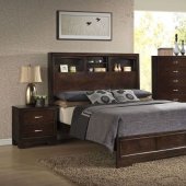 4233A Bedroom Set 5Pc in Walnut by Lifestyle w/Options