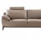 S93 Sofa in Taupe Leather by Beverly Hills w/Options