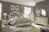 Realyn Bedroom B743 in Distressed White by Ashley w/Storage Bed