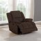 Waterbury Motion Sofa 602571 in Brown by Coaster w/Options