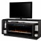 David Electric Fireplace Media Console in Smoke by Dimplex